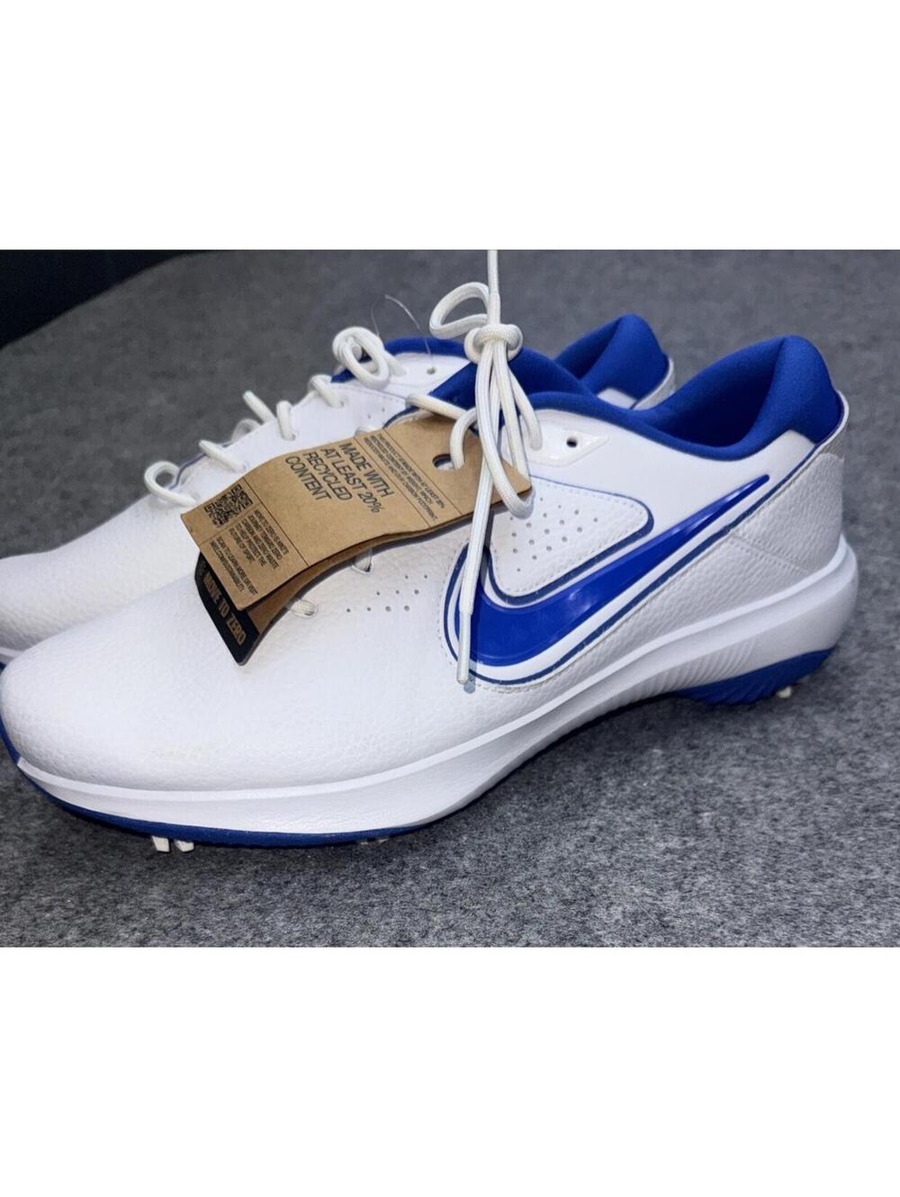 Nike Victory Pro 3 Golf Shoes Mens 11.5 White Hyper Royal Sneakers DV6800-140